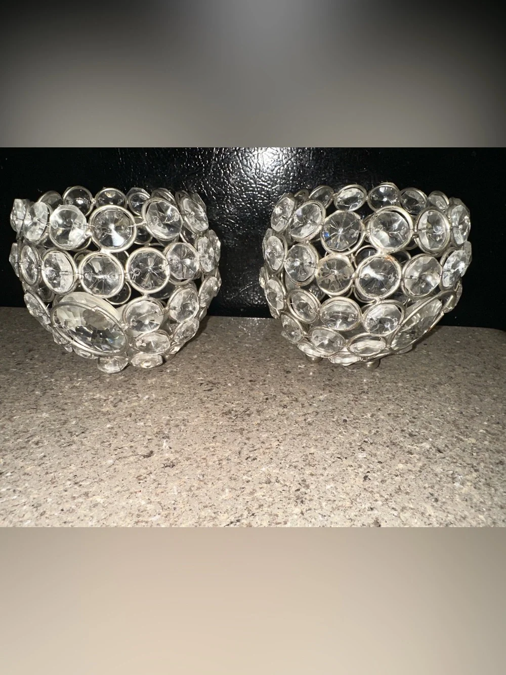 Beaded Globe Tea Light Holder